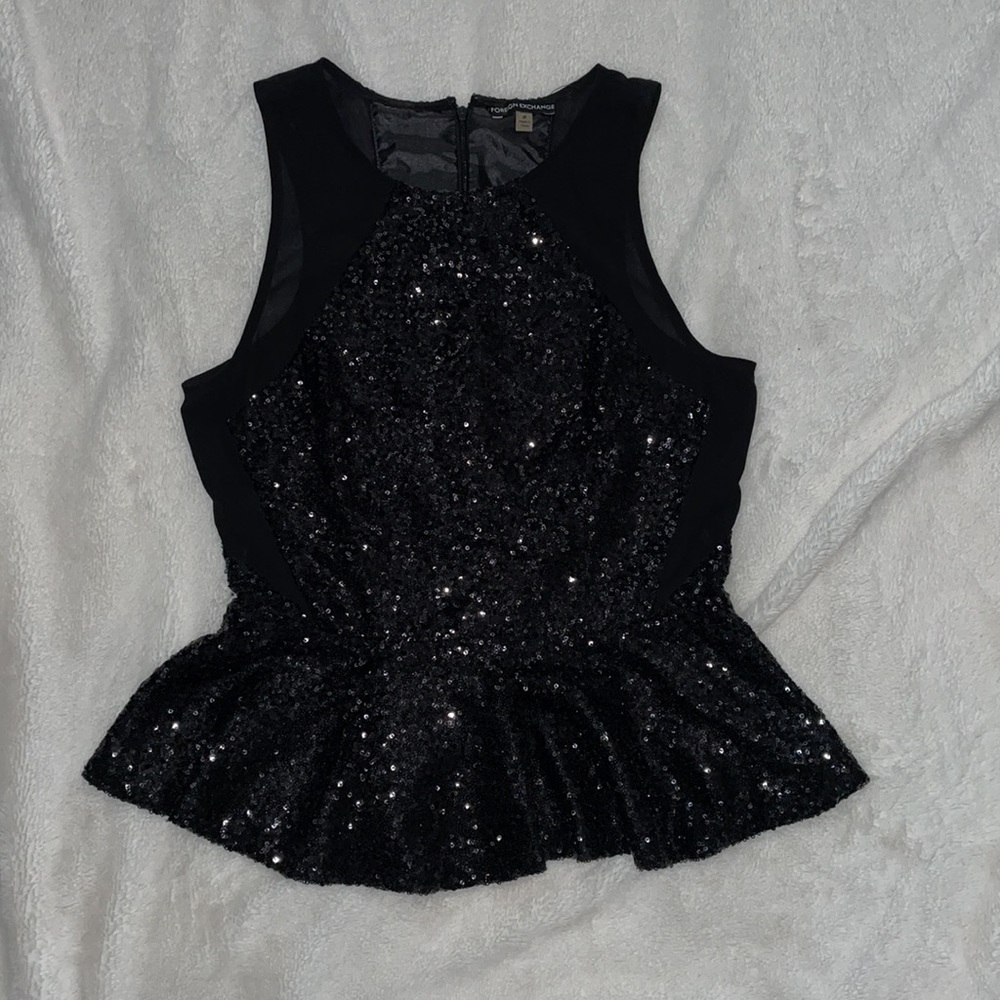 Black foreign exchange top